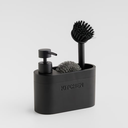 Dozownik Z Gąbką I Szczotką Bricko 3