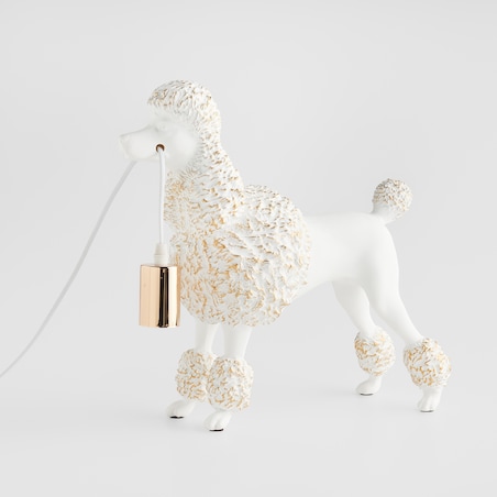 Lampa Stołowa Baroncino w kształcie psa