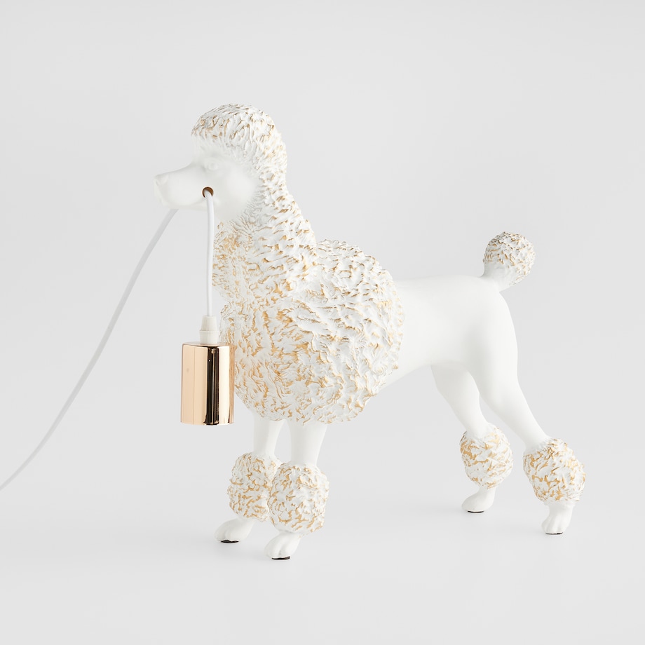 Lampa Stołowa Baroncino w kształcie psa