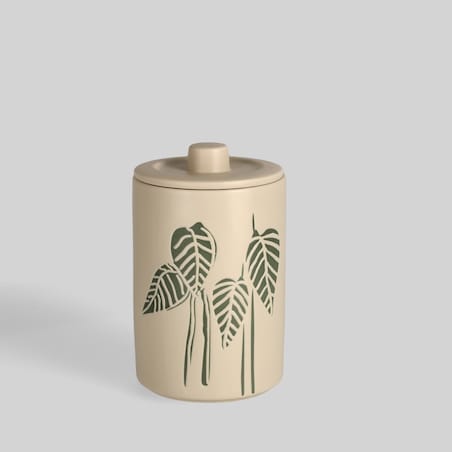 Pojemnik Leavi z motywem tropikalnym