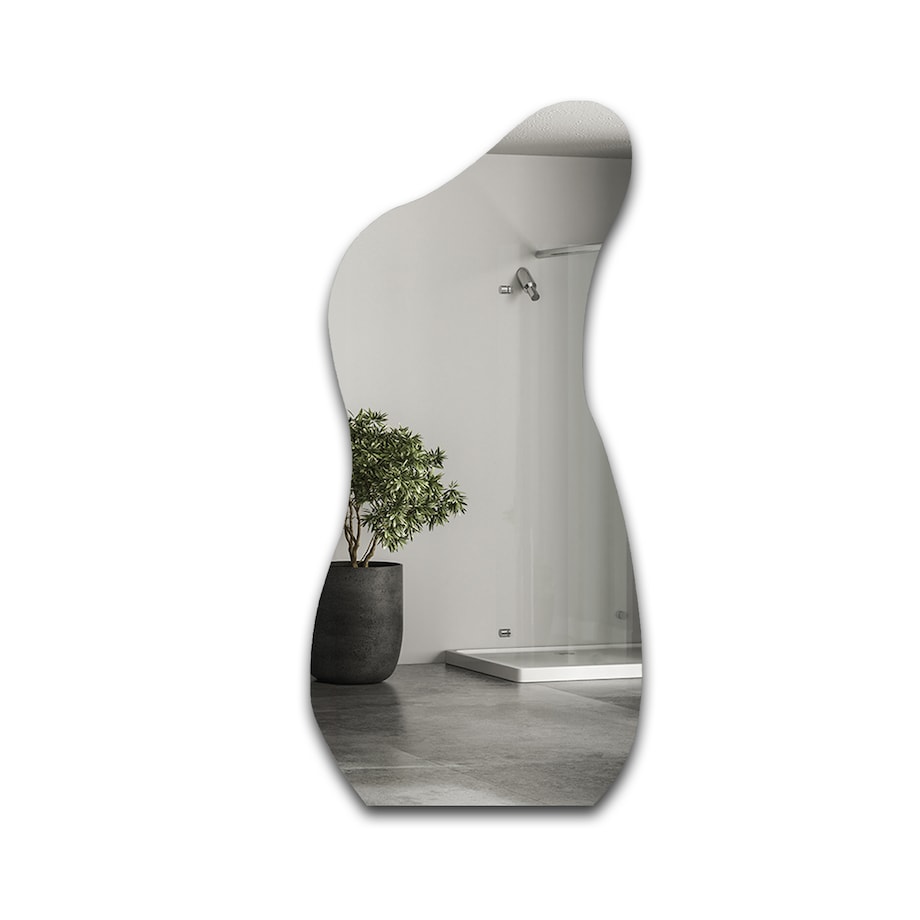 Dekoracyjne lustro o organicznym kształcie - ANGELIT