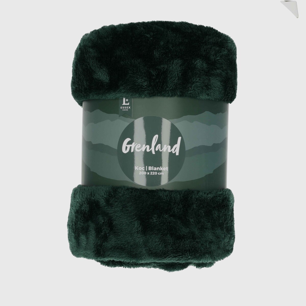 Jednokolorowy koc Grenland VI 200x220 cm