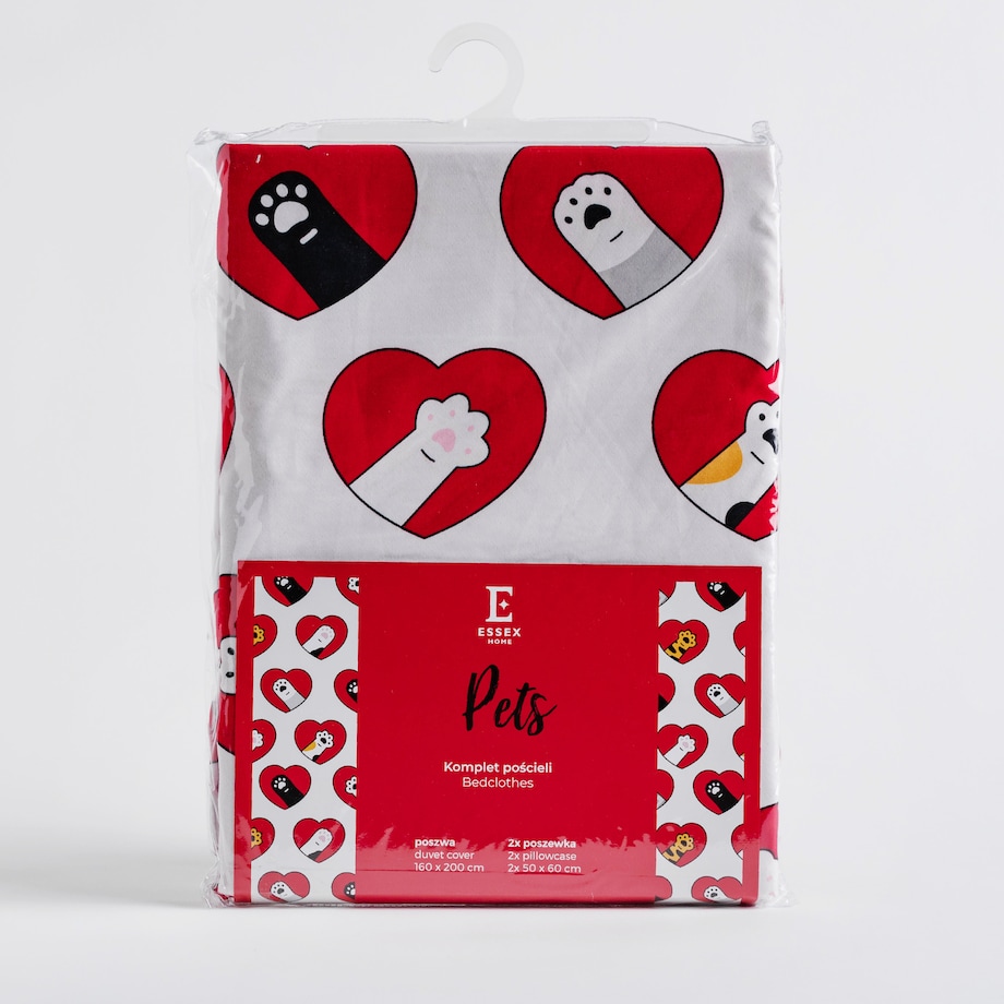 Pościel Z Mikrofibry Pets 160x200 cm