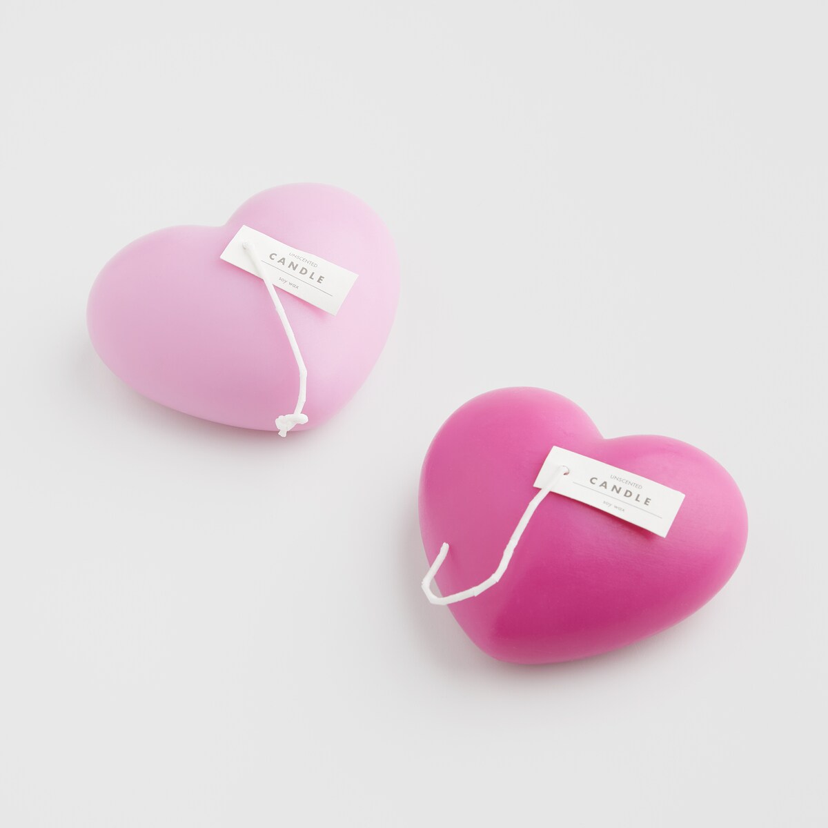 Świeca Corazone z motywem serca