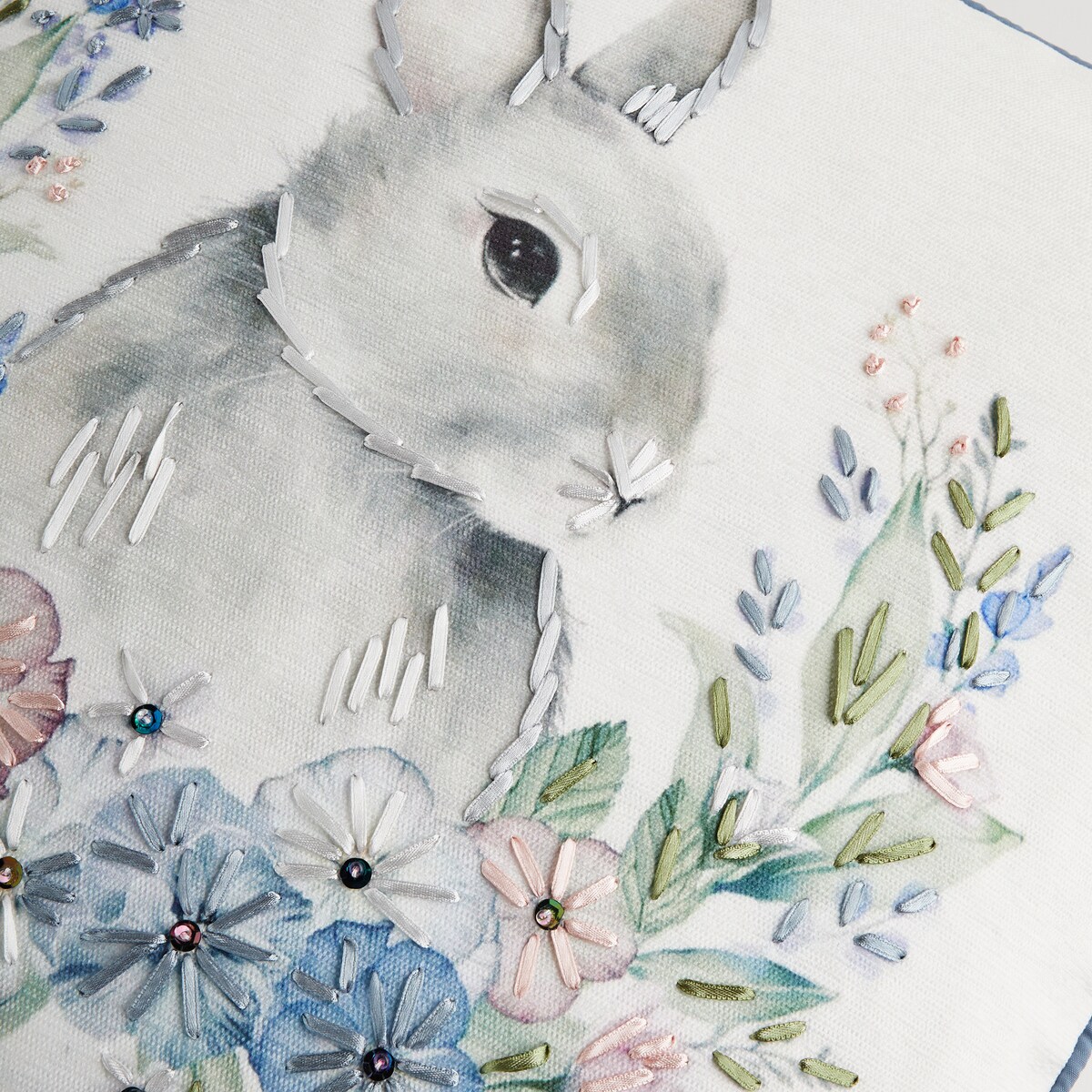 Poszewka dekoracyjna Pansileo 45x45 cm z motywem królika