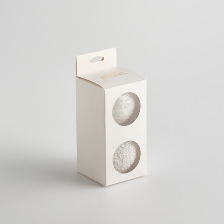 Komplet bombek szklanych Beades