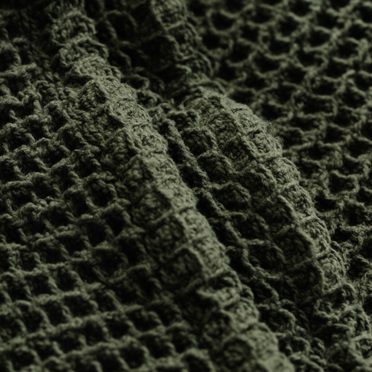 Koc Bawełniany o Waflowej Fakturze Falo 200x220 cm