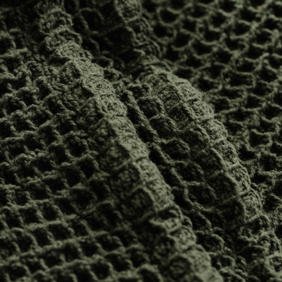 Koc Bawełniany o Waflowej Fakturze Falo 200x220 cm