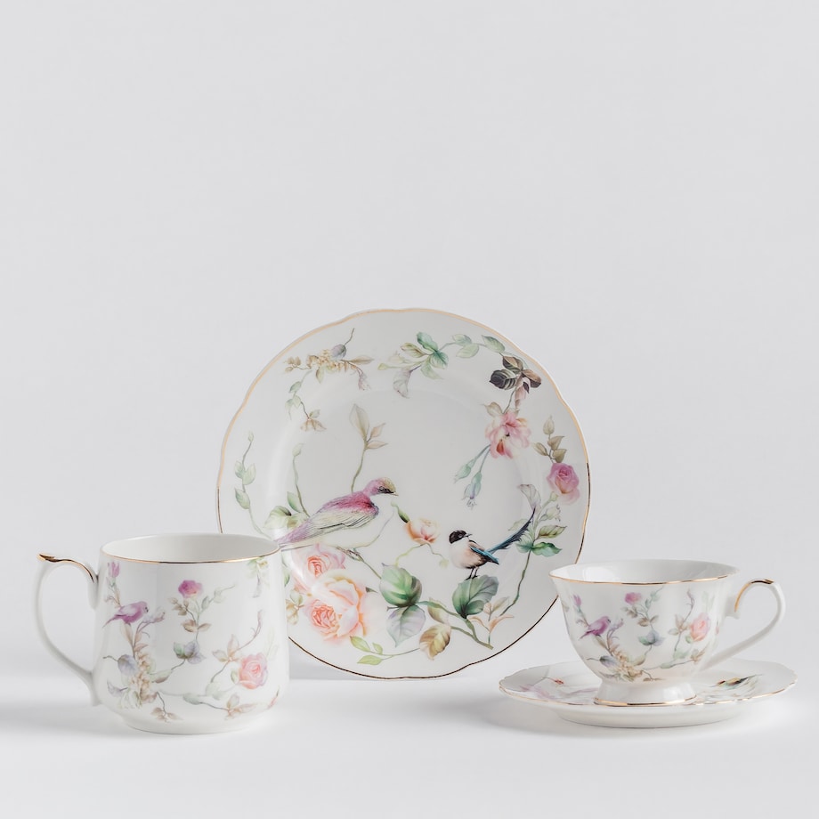 Filiżanka Ze Spodkiem Botany