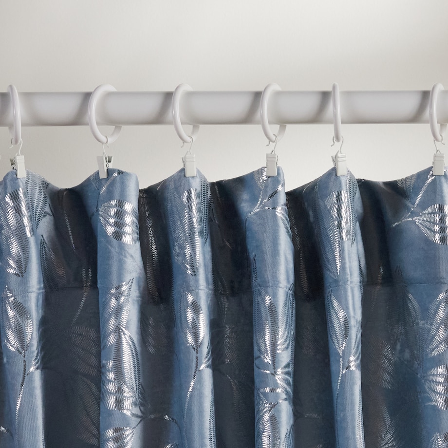 Zasłona Blomstela 140x250 cm z motywem roślinnym