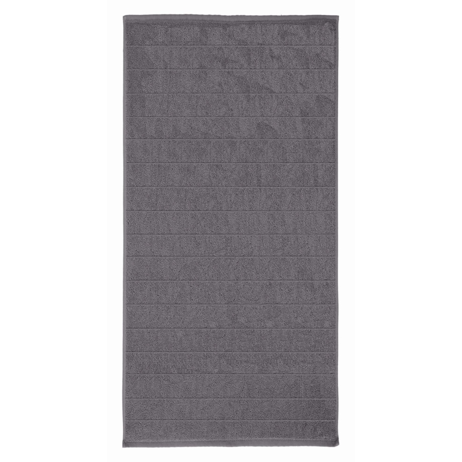 Kleine Wolke Via Wegański Ręcznik kapielowy szary 70x140 cm ECO LIVING