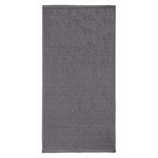 Kleine Wolke Via Wegański Ręcznik kapielowy szary 70x140 cm ECO LIVING