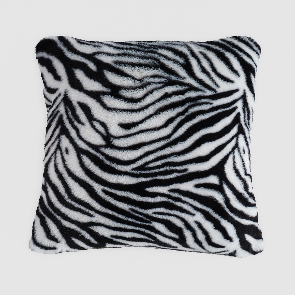 Poszewka Futrzana Zebrini 45x45 cm z motywem zwierzęcym