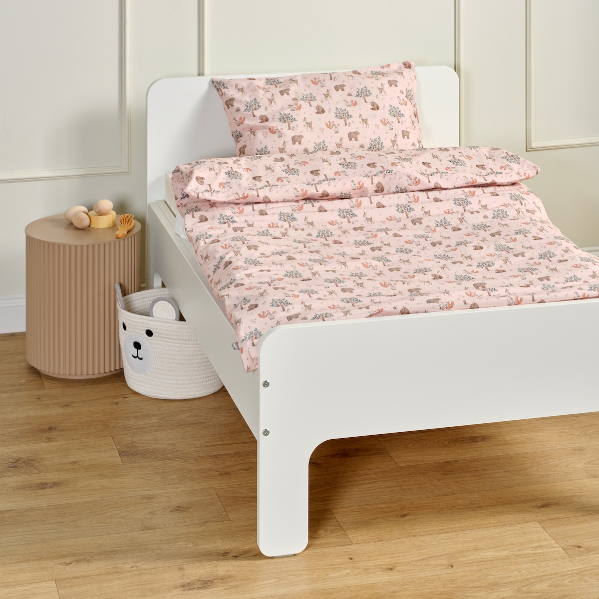 Pościel Bawełniana Ivy 100x135 cm z motywem zwierzęcym