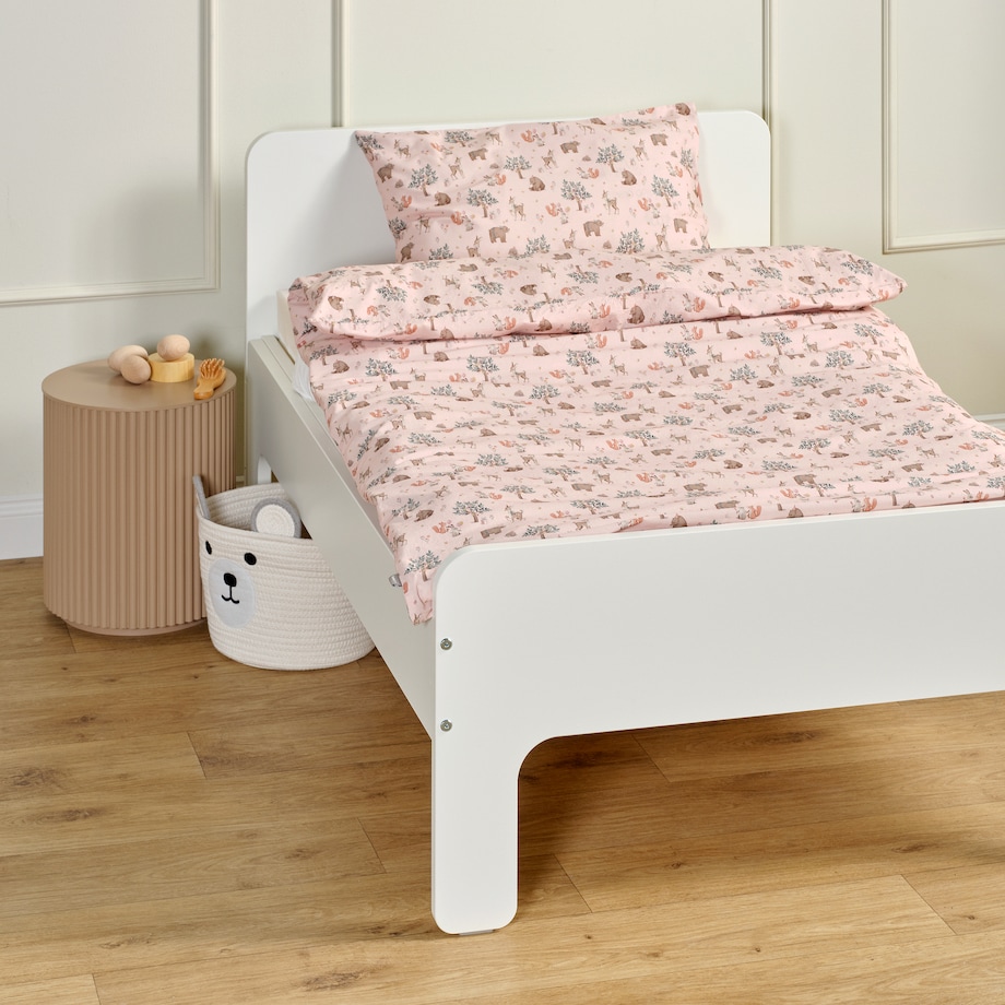 Pościel Bawełniana Ivy 100x135 cm z motywem zwierzęcym