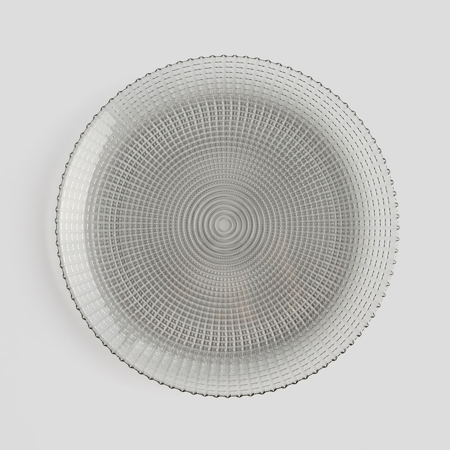 Patera Dekoracyjna Grid z motywem geometrycznym