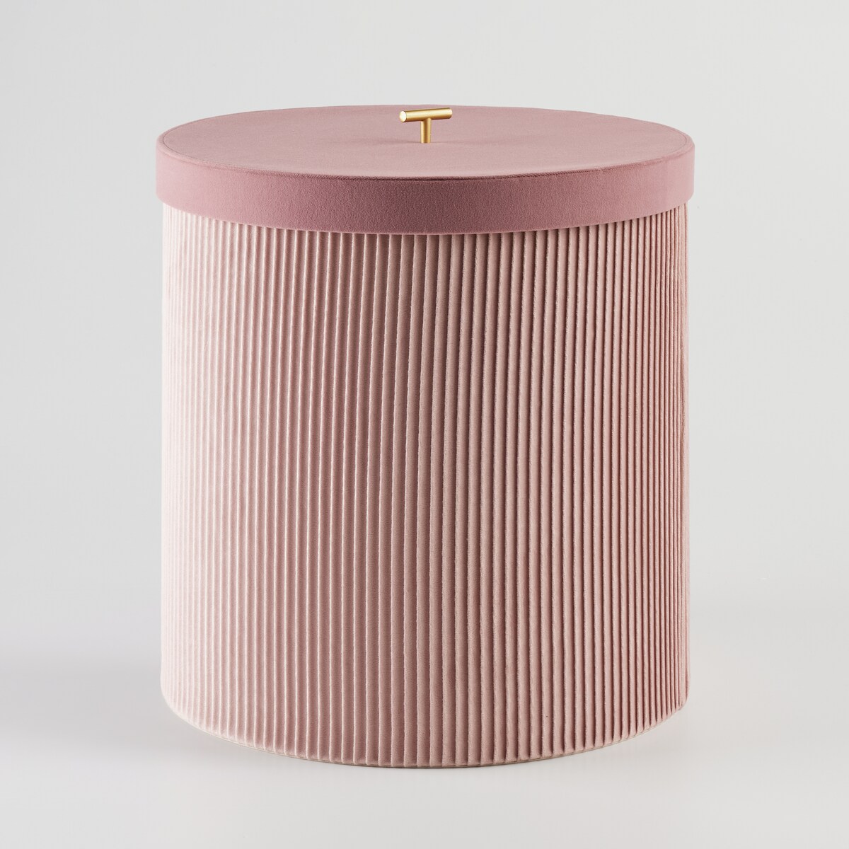 elegancki kosz na pranie z welwetu duolerios 65 l