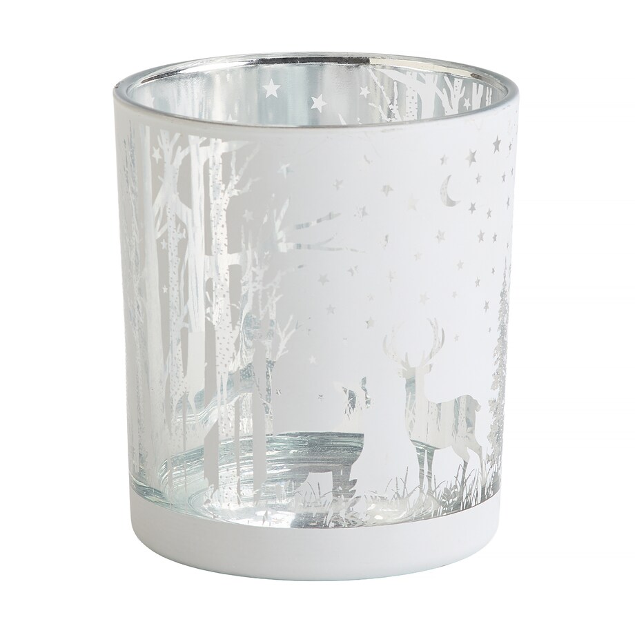 Świecznik Lasotto z motywem renifera