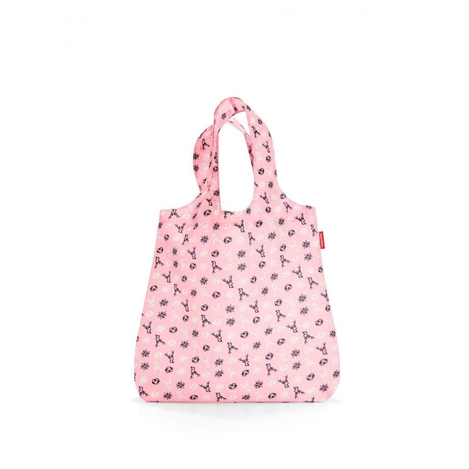 Siatka mini maxi shopper bavaria rose, poliester, 15l