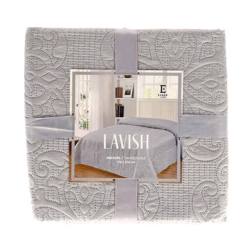 Jednokolorowa narzuta na łóżko Lavish 170x210 cm