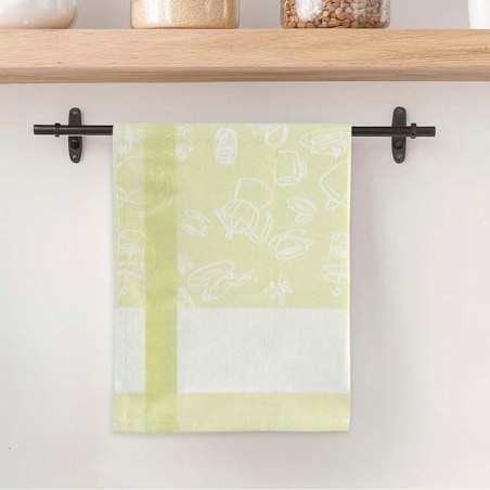 Ścierka bawełniana kuchenna 50x70 Skrzacik zielona