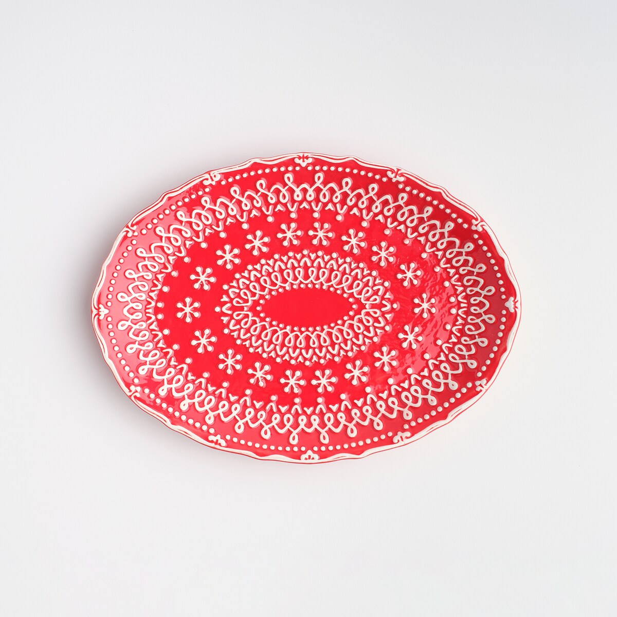 Patera Gingerjoy z motywem śnieżynki