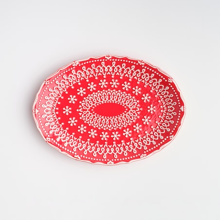 Patera Gingerjoy z motywem śnieżynki