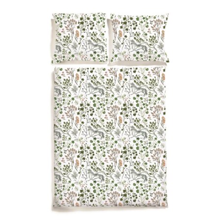 Pościel Tajemniczy ogród 140/200 + 50/60 cm