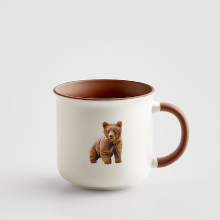 Komplet Kubków Babydeer z motywem zwierzęcym