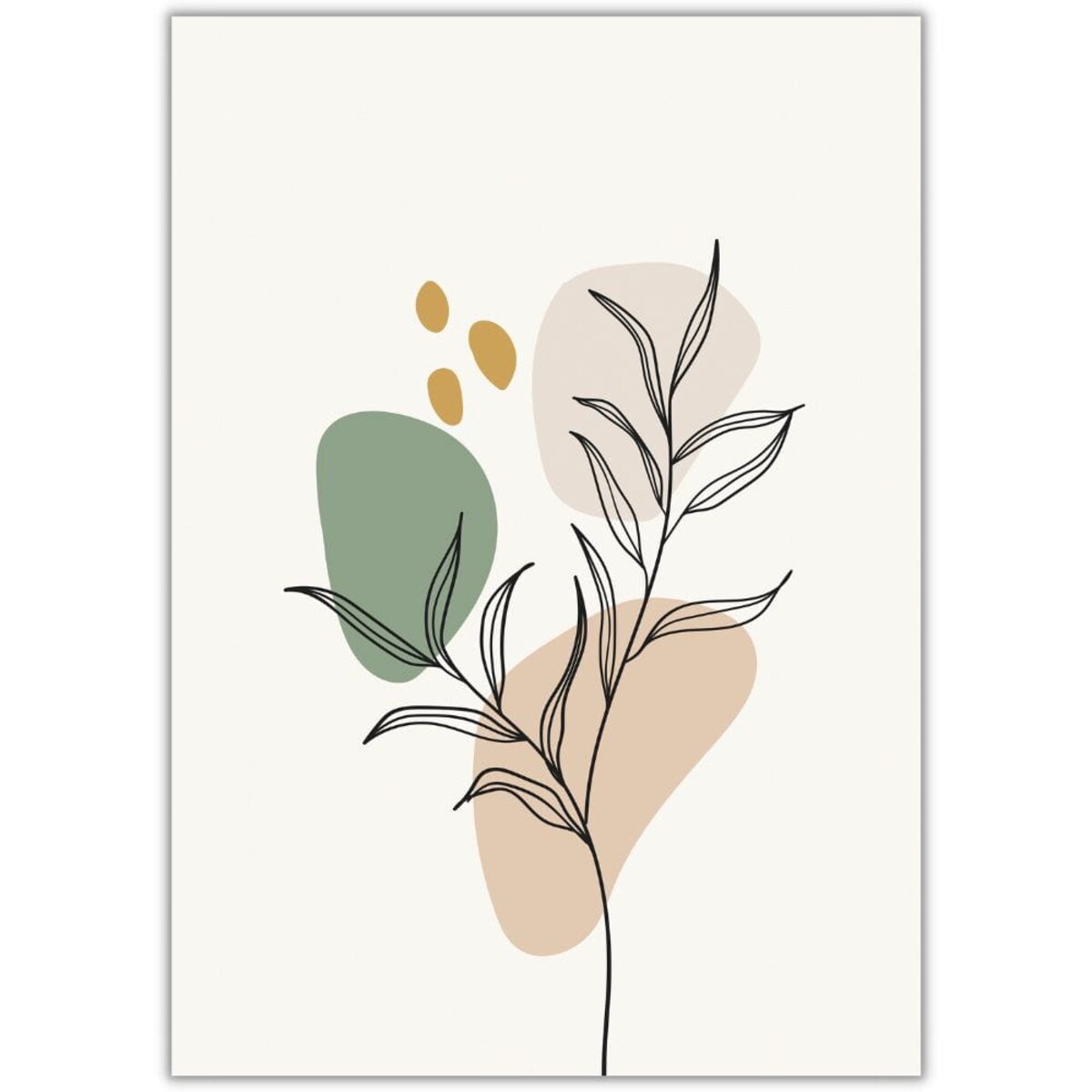 plakat abstract nature 4 30x40 cm