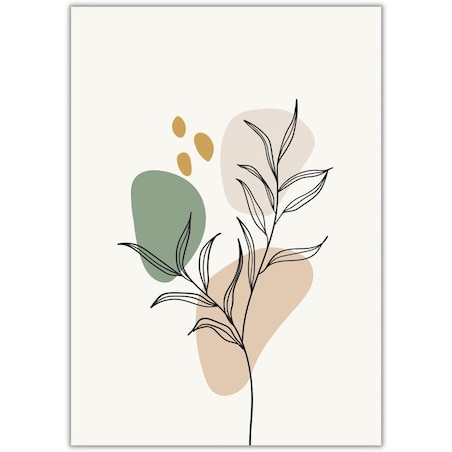 plakat abstract nature 4 30x40 cm