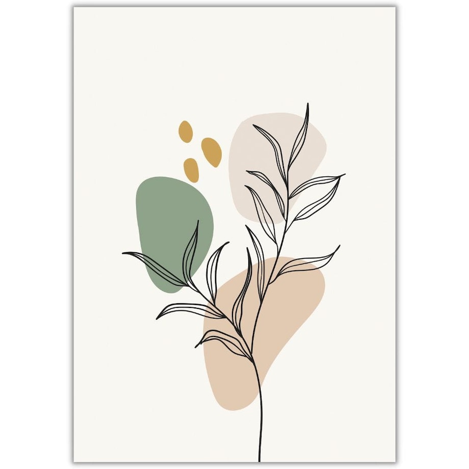 plakat abstract nature 4 30x40 cm