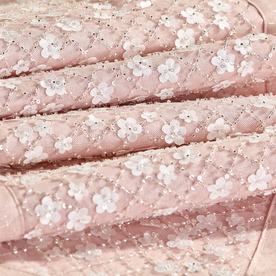 Bieżnik Blossia 35x180 cm z motywem kwiatowym