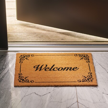 Wycieraczka Welcome 40x60 cm z napisami