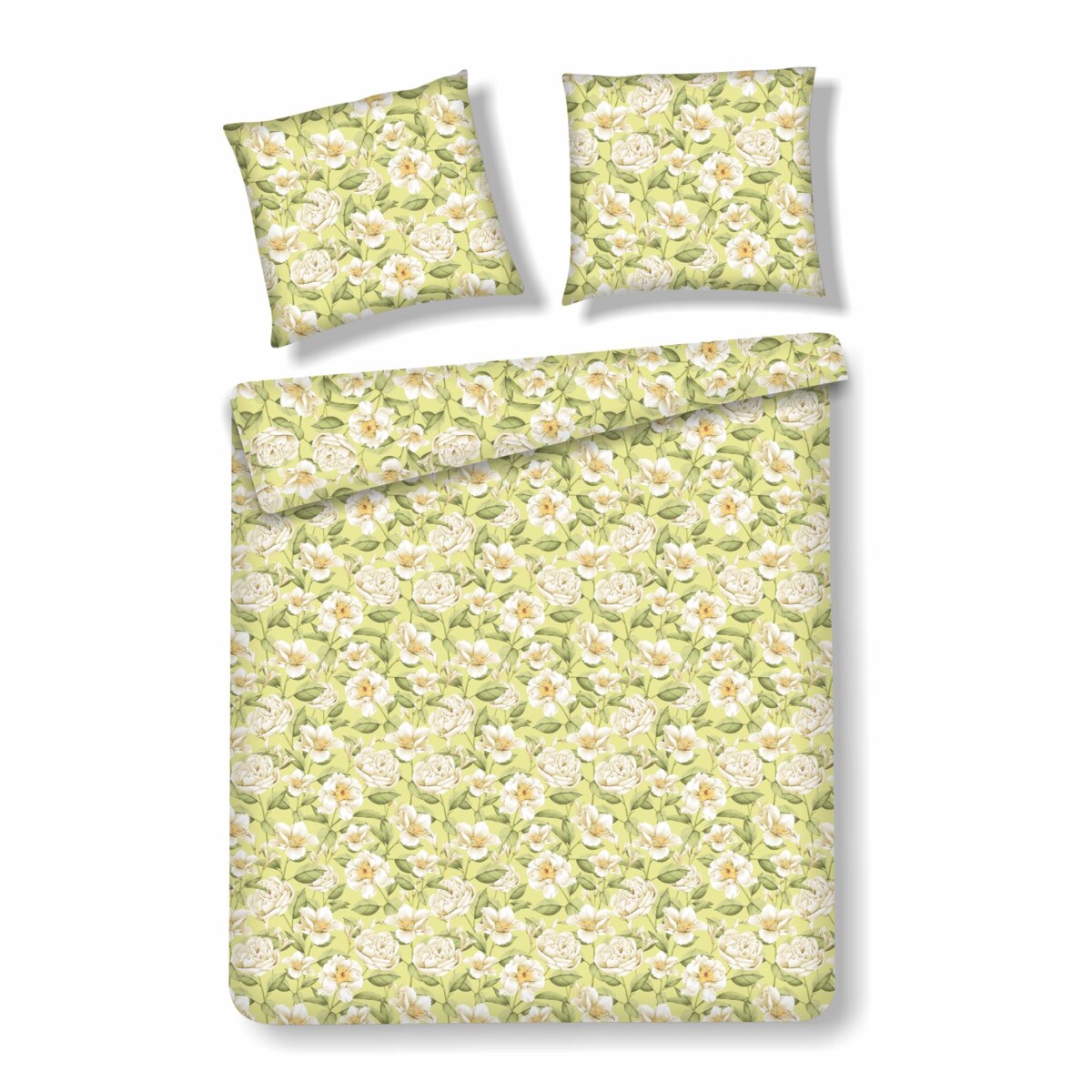 Pościel z bawełny satynowej Fenilla 200x220 cm z wzorem kwiatowym