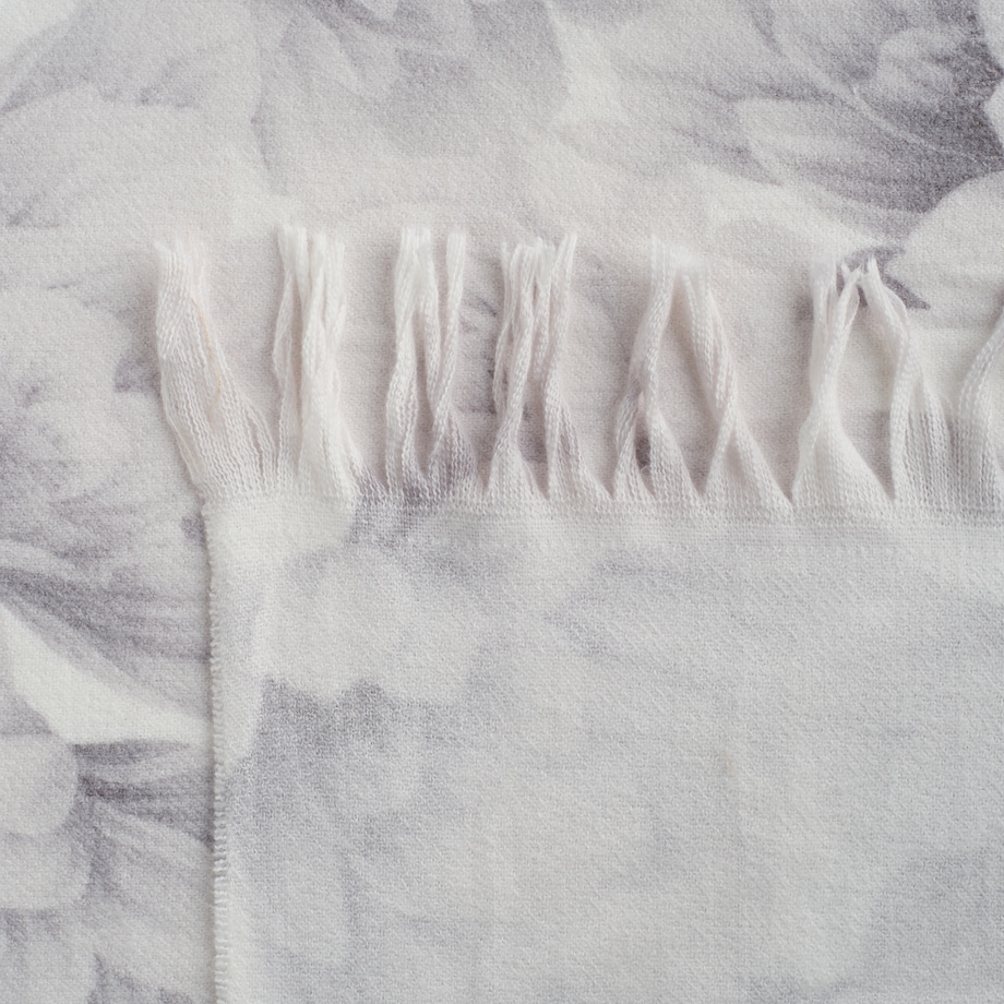 Wzorzysty koc Opunico 130x170 cm z wzorem kwiatowym