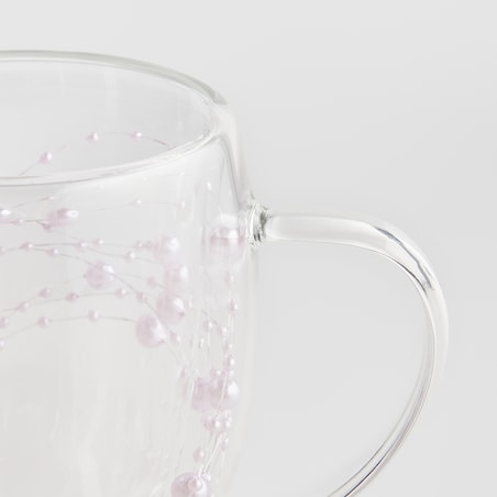 Szklanka Pearlin w groszki