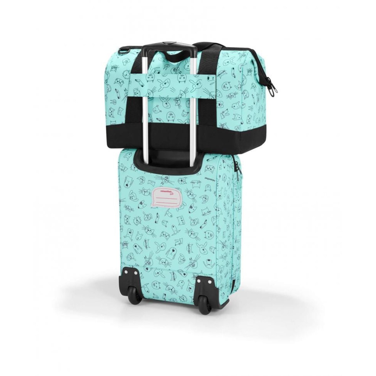 Torba Allrounder M kids cats and dogs mint, 18 l