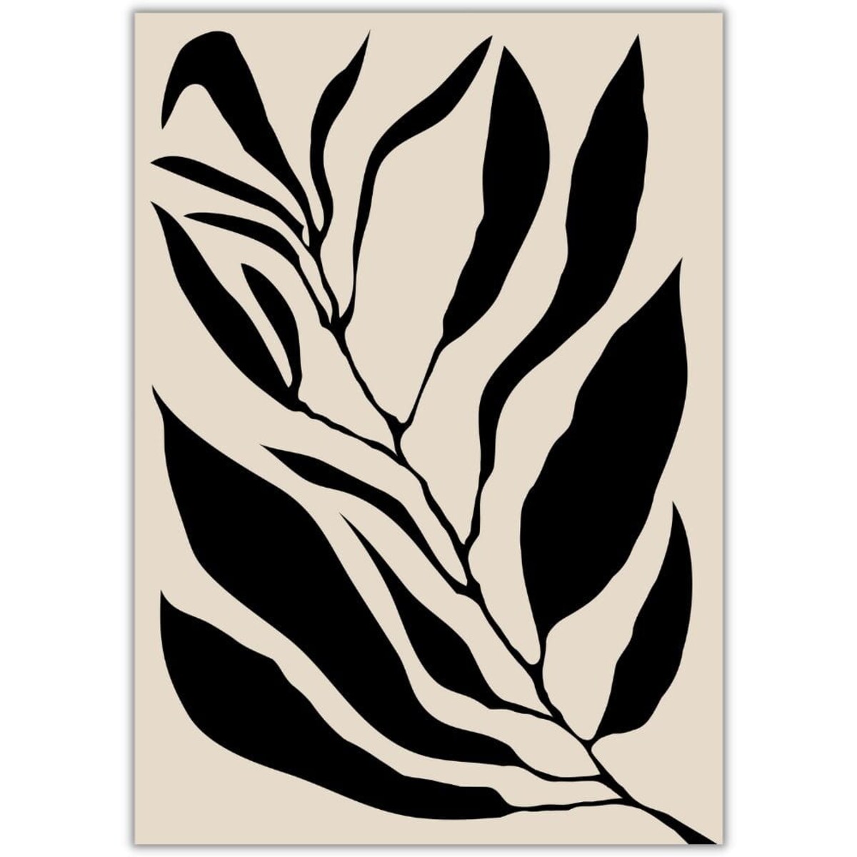 plakat black abstract 1 21x30 cm