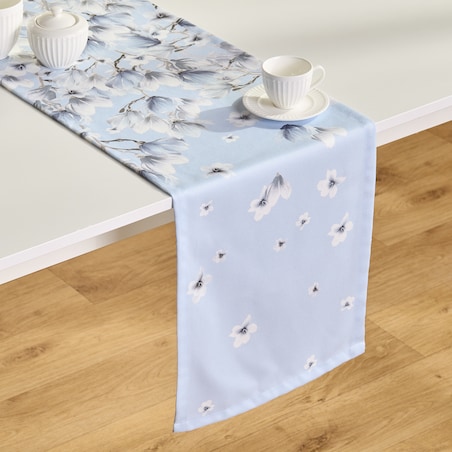 Bieżnik z nadrukiem Fladis 35x180 cm z wzorem kwiatowym