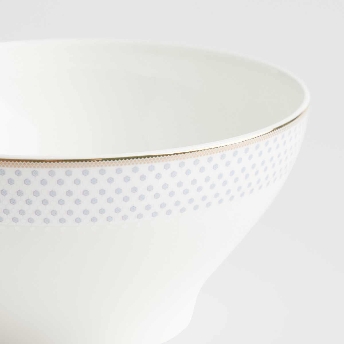 Miska Cadena z motywem geometrycznym