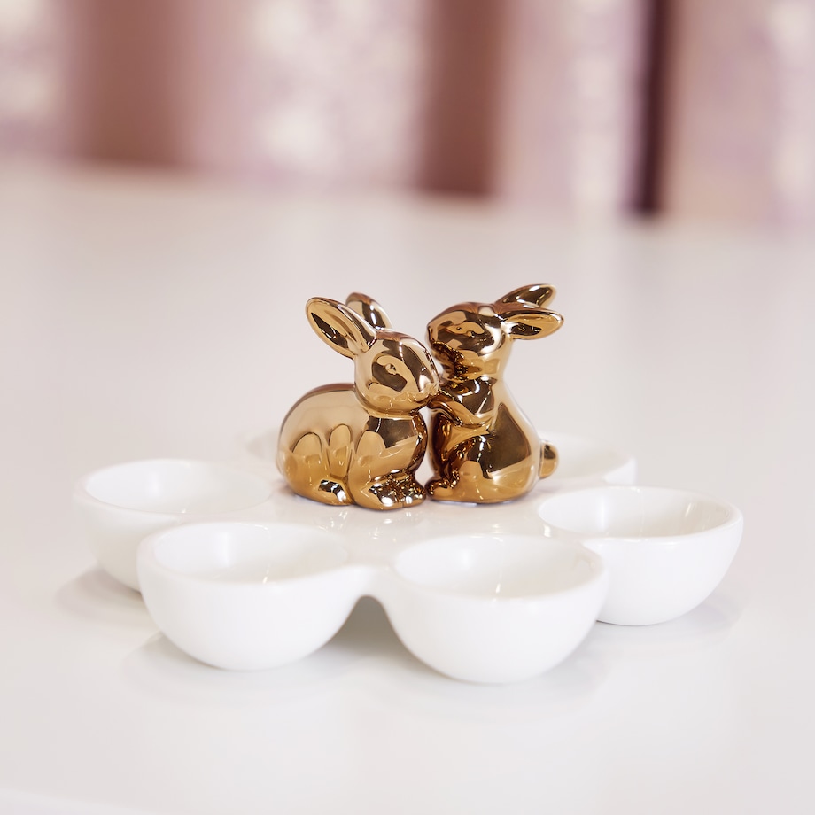 Patera Na Jajka Bunis z motywem królika