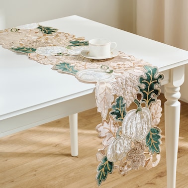 Bieżnik Haftowany Plof 35x180 cm