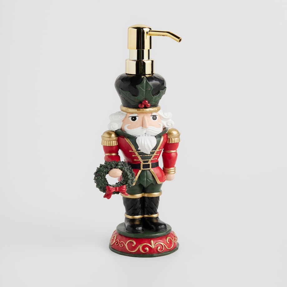 Dozownik Nuttios z motywem dziadka do orzechów