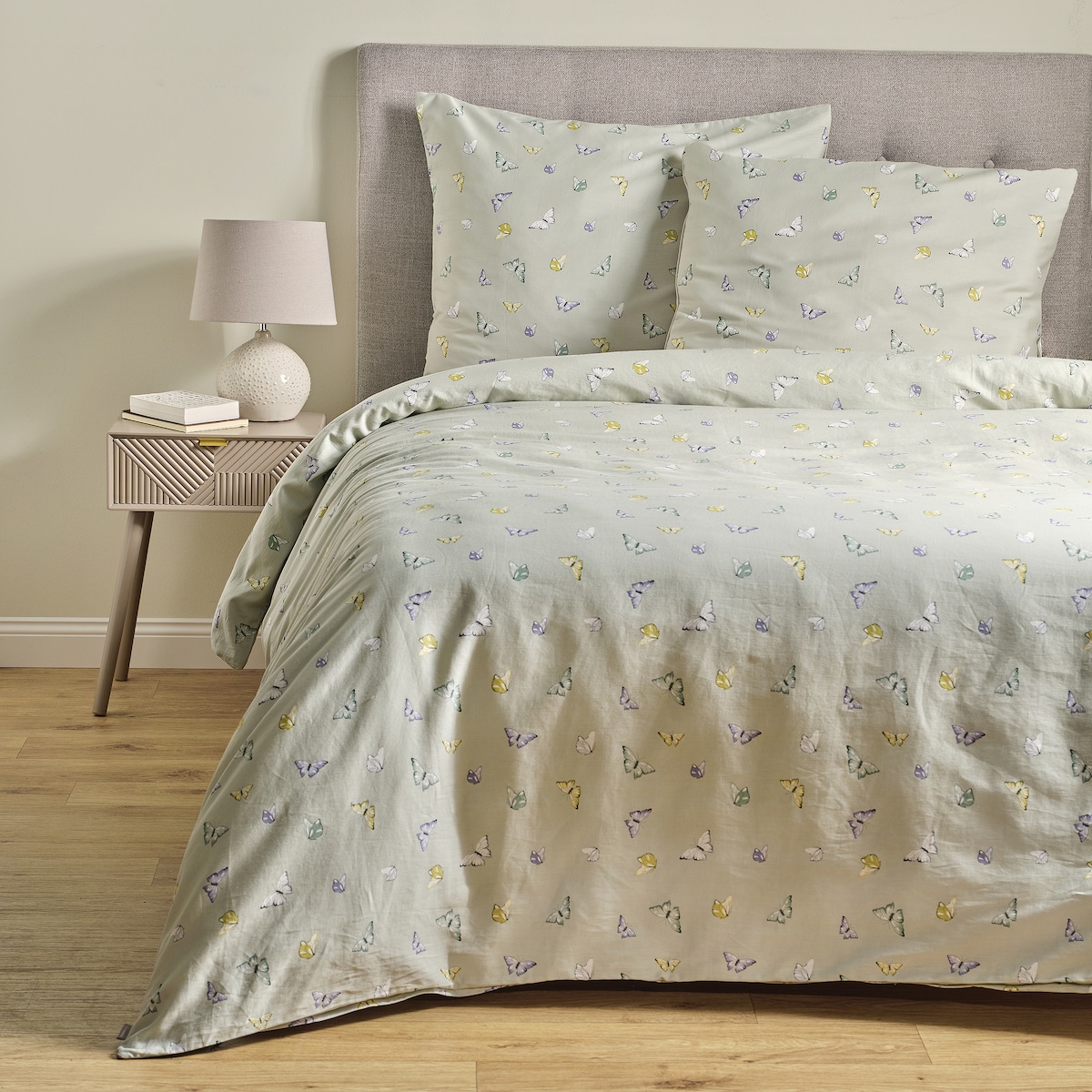 Pościel z bawełny satynowej Latolis 200x220 cm z motywem zwierzęcym