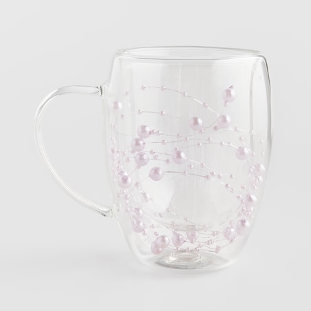 Szklanka Pearlin w groszki