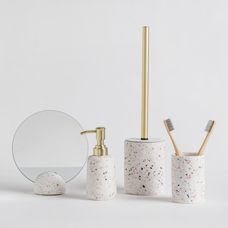 Zestaw Akcesoriów Łazienkowych z Efektem Lastryko Lastricosi