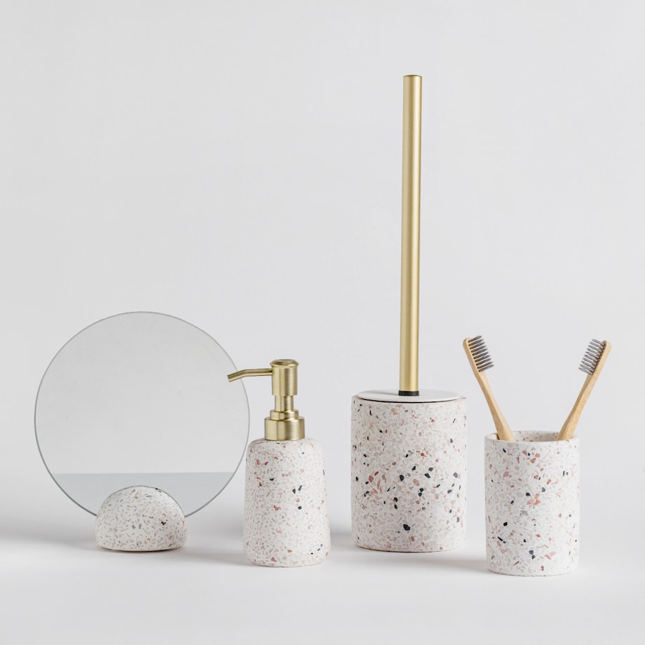 Zestaw Akcesoriów Łazienkowych z Efektem Lastryko Lastricosi