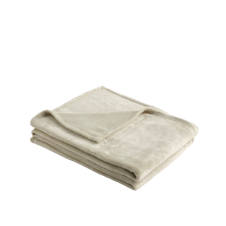 Jednokolorowy koc żakardowy Abila 150x200 cm