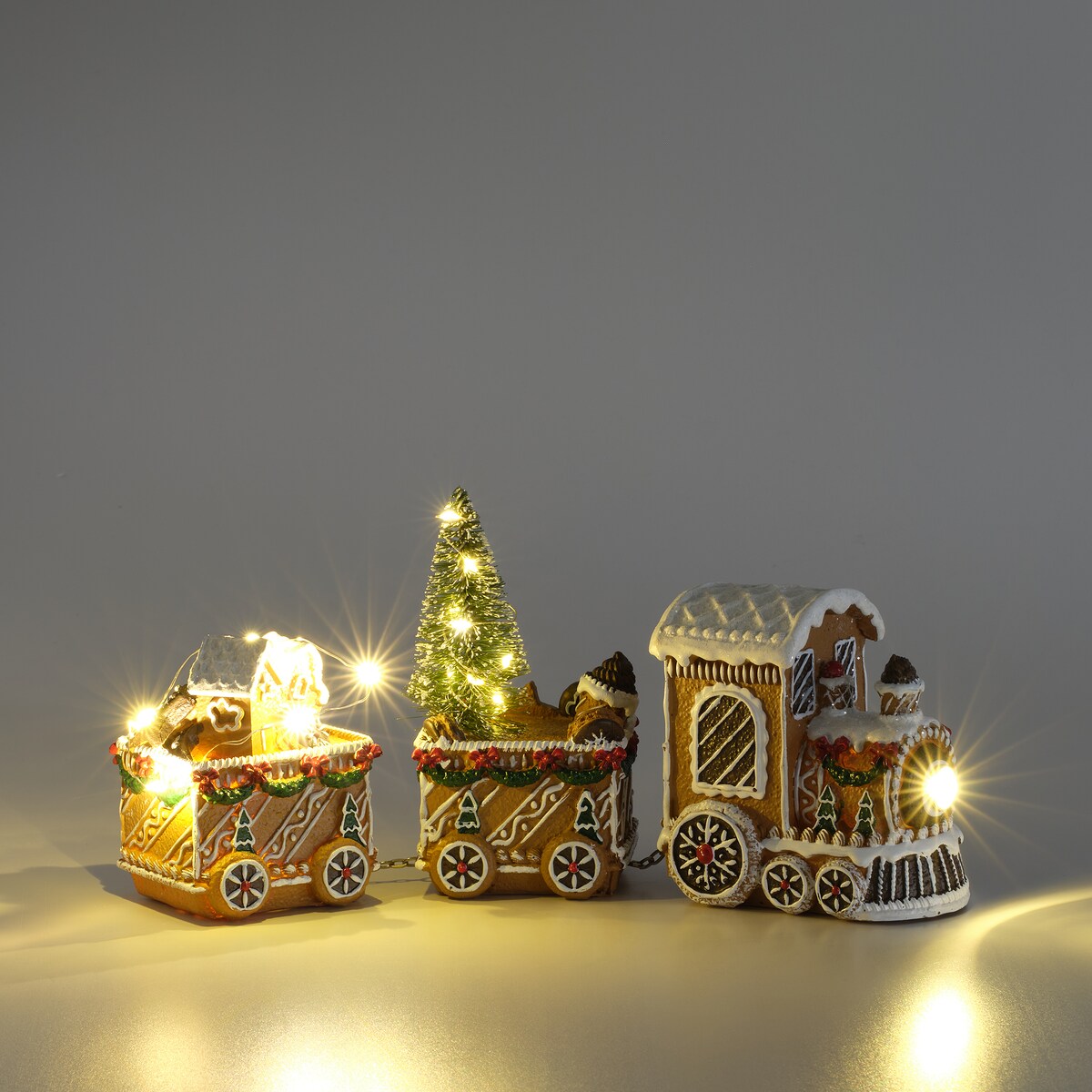 Figurka Led Charmtrain z motywem piernika